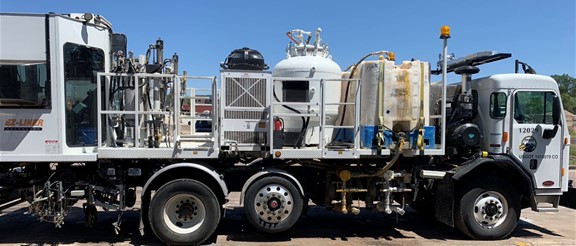 Public Works Paint Truck